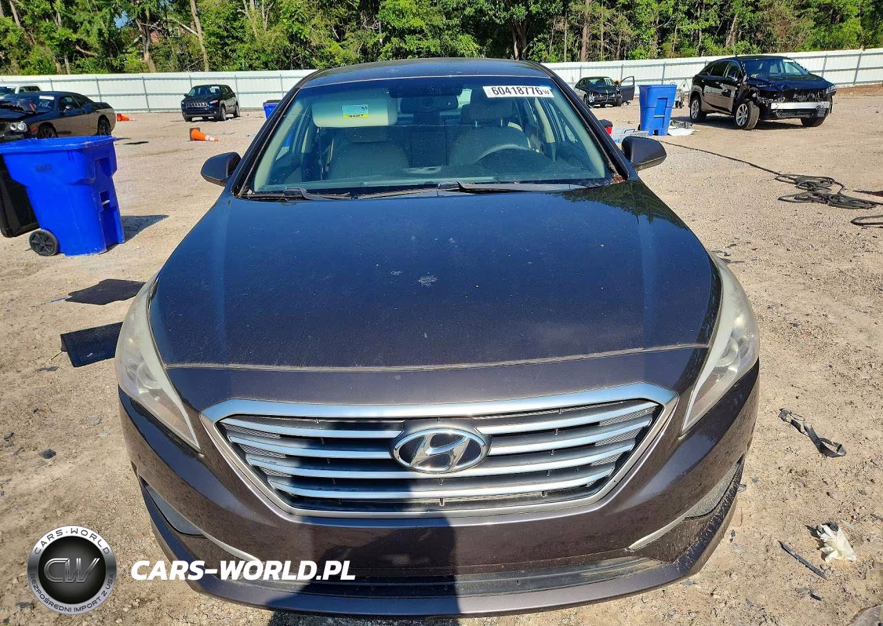 2017 Hyundai Sonata Se VIN:5NPE24AF0HH499407 - 5