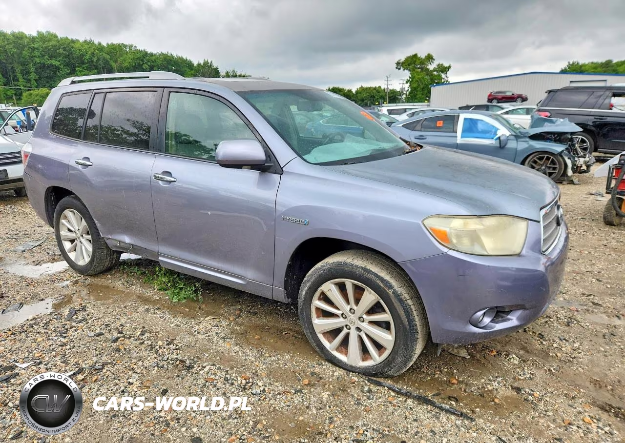 2008 Toyota Highlander Hybrid Limited VIN:JTEEW44A382021385 - 4