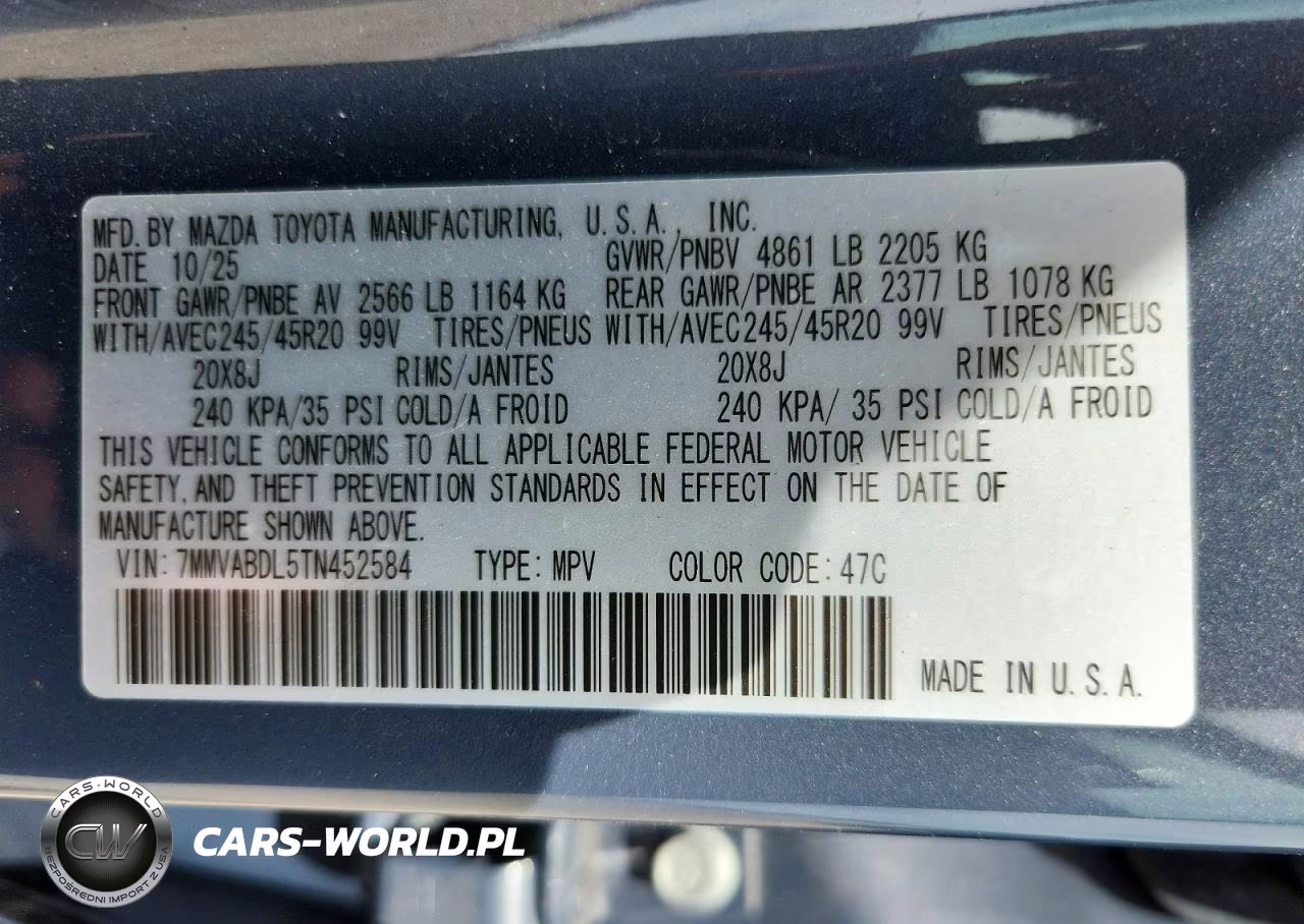 2026 Mazda Cx-50 Premium VIN:7MMVABDL5TN452584 - 13