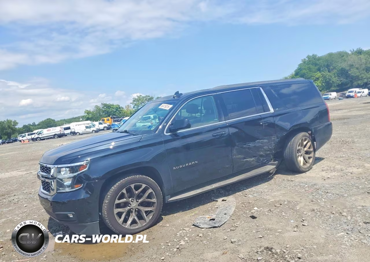 2015 Chevrolet Suburban K1500 Lt VIN:1GNSKJKC3FR615556 - 1