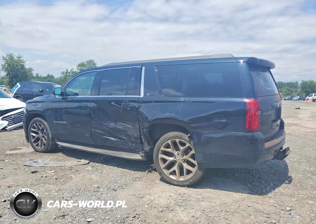 2015 Chevrolet Suburban K1500 Lt VIN:1GNSKJKC3FR615556 - 2