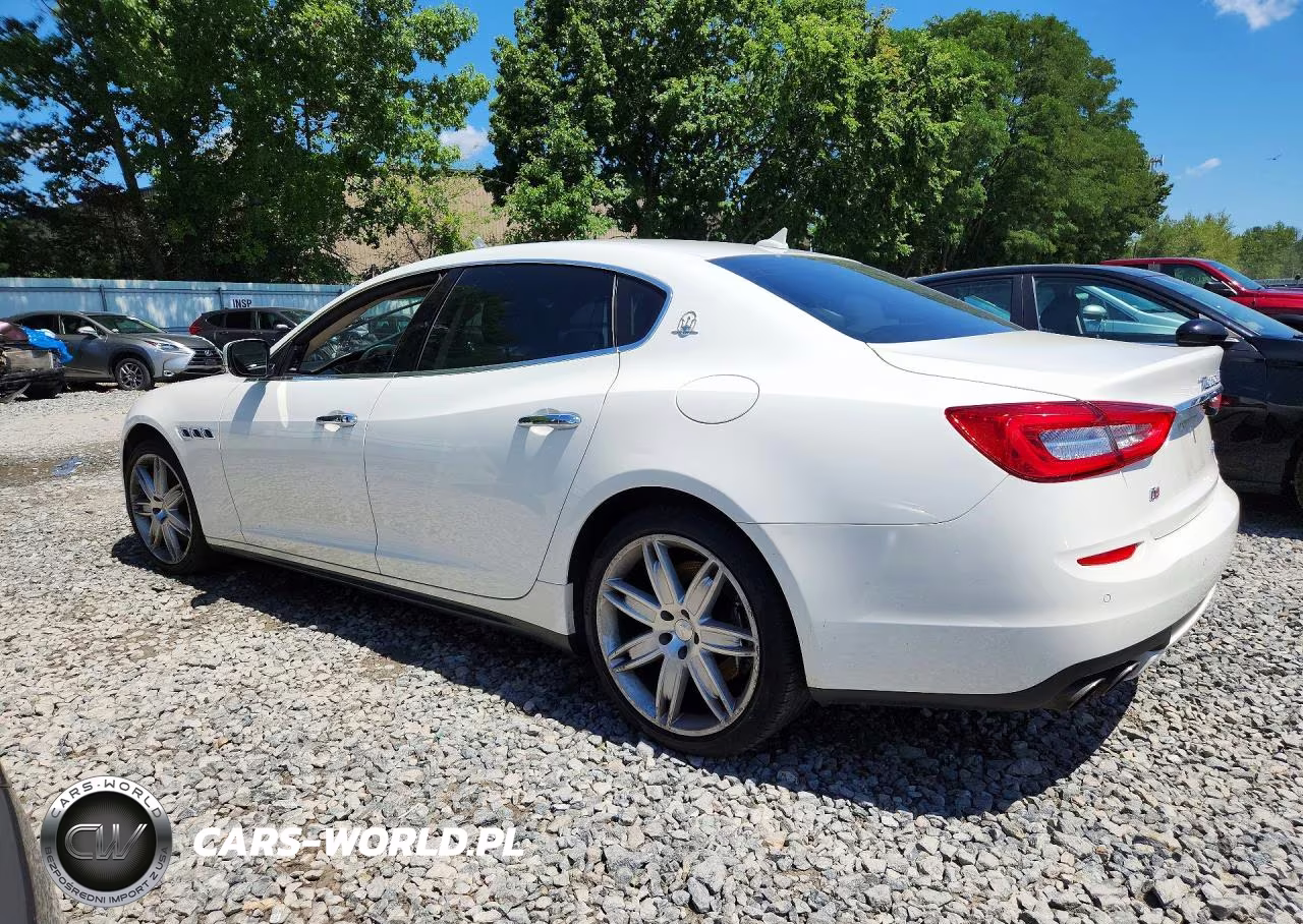 2014 Maserati Quattroporte S VIN:ZAM56RRA8E1076454 - 2