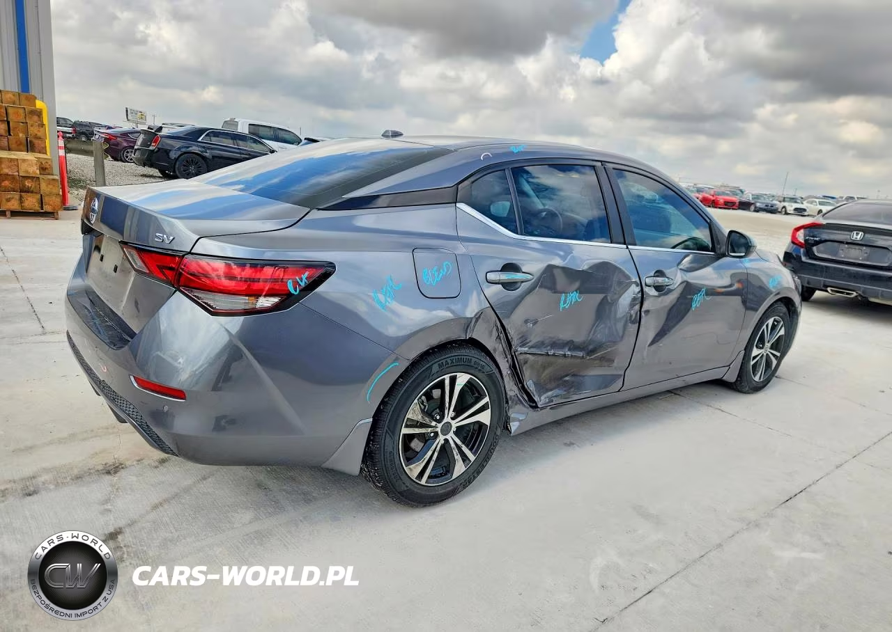 2021 Nissan Sentra Sv VIN:3N1AB8CV3MY244132 - 3