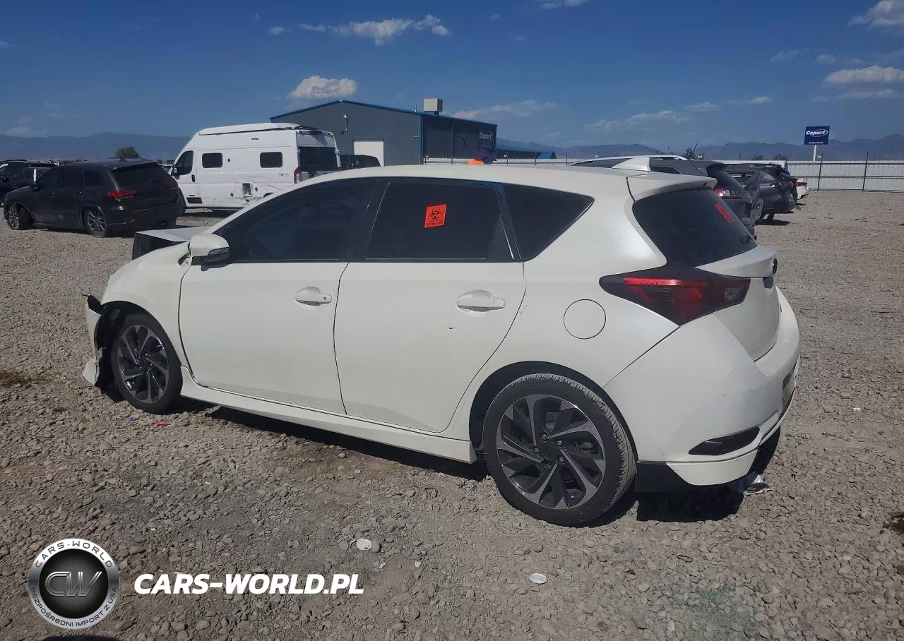 2017 Toyota Corolla Im Base VIN:JTNKARJE5HJ529031 - 2