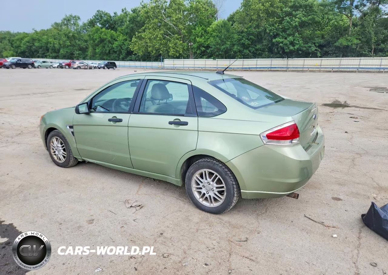 2008 Ford Focus Se VIN:1FAHP35N78W175963 - 2