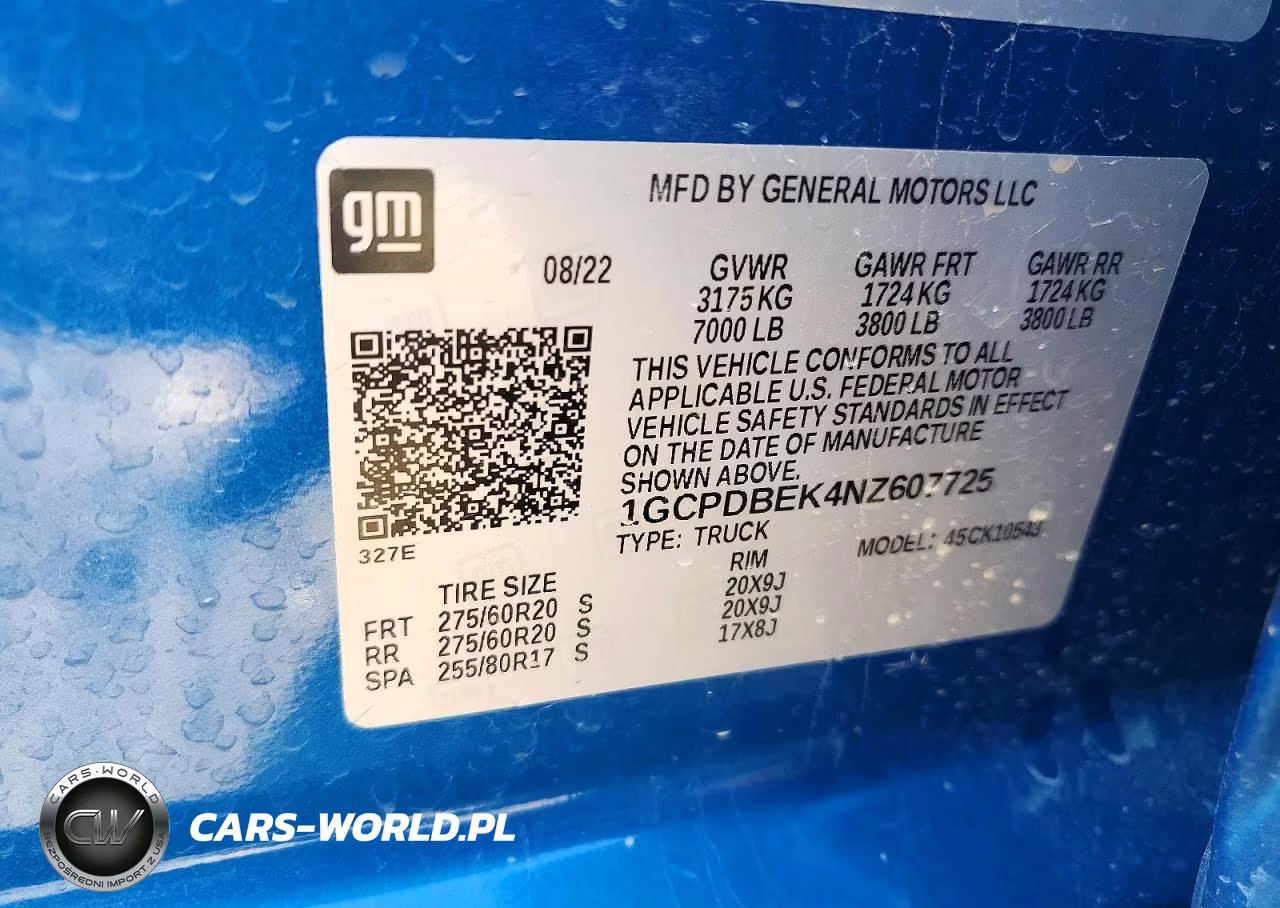 2022 Chevrolet Silverado K1500 Custom VIN:1GCPDBEK4NZ607725 - 12