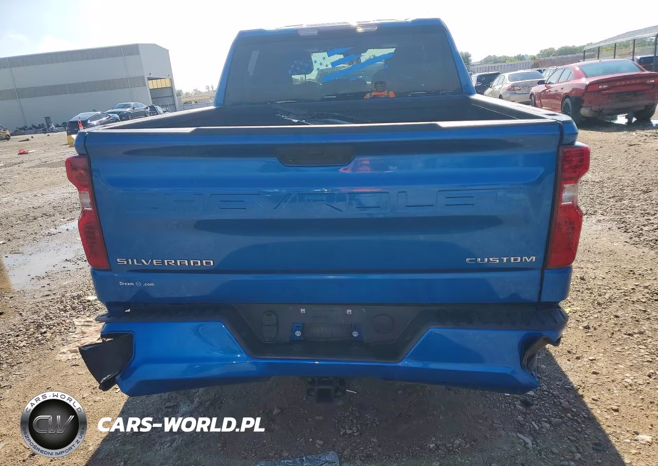 2022 Chevrolet Silverado K1500 Custom VIN:1GCPDBEK4NZ607725 - 6