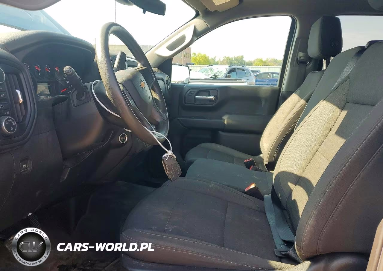 2022 Chevrolet Silverado K1500 Custom VIN:1GCPDBEK4NZ607725 - 7