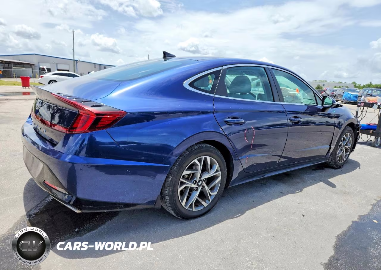 2022 Hyundai Sonata Sel VIN:5NPEL4JA9NH142028 - 3