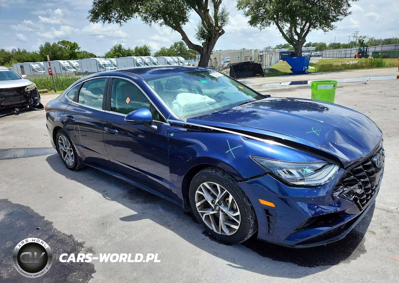 2022 Hyundai Sonata Sel VIN:5NPEL4JA9NH142028 - 4