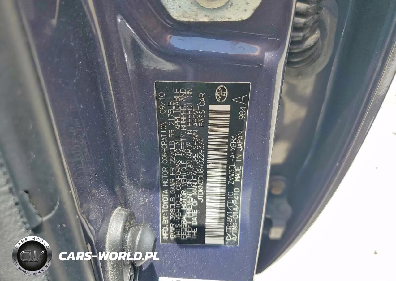 2010 Toyota Prius Ii VIN:JTDKN3DU8A0229374 - 12