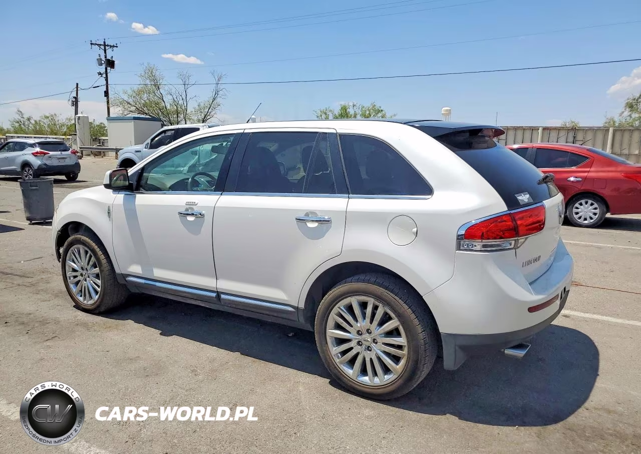 2011 Lincoln Mkx VIN:2LMDJ6JK2BBJ11085 - 2