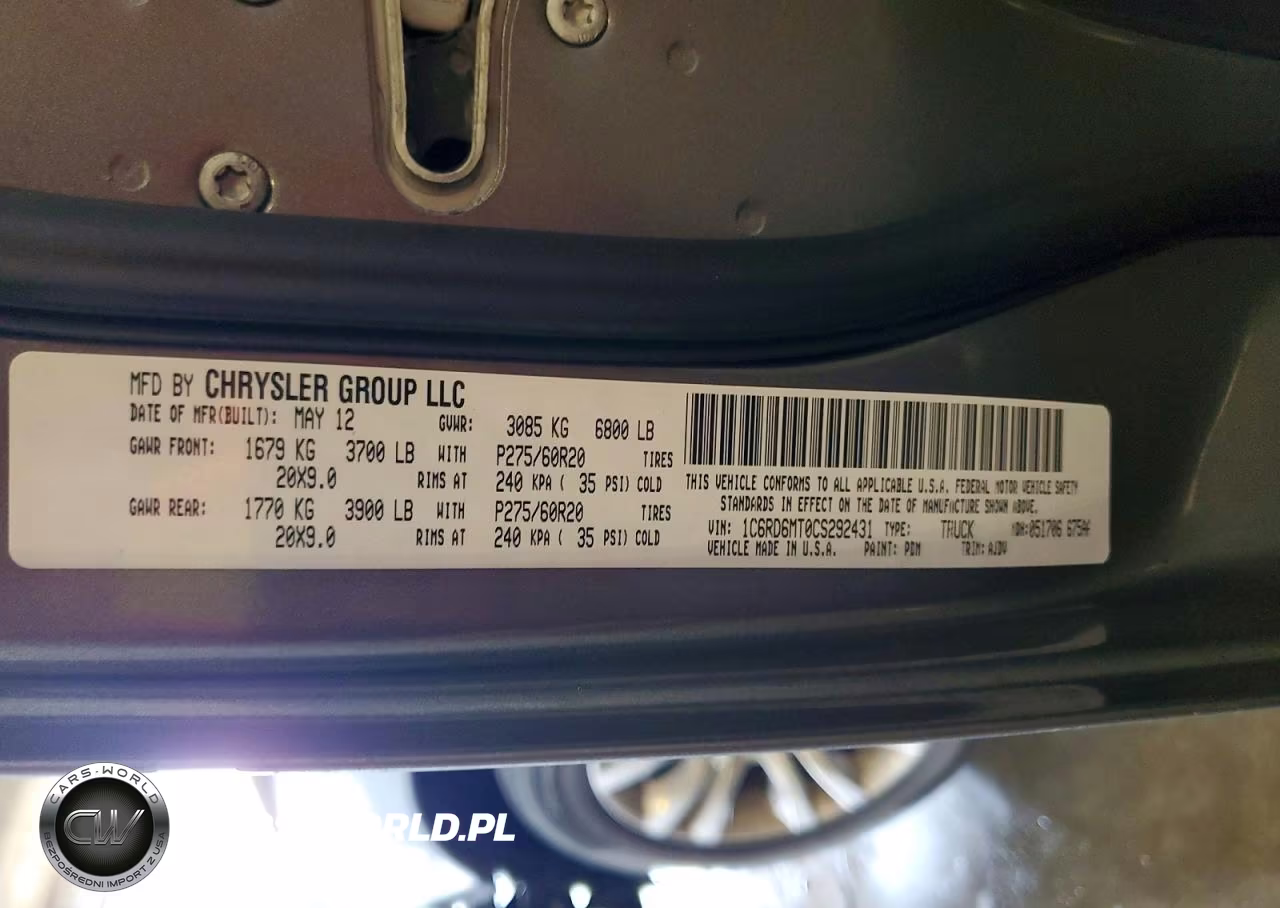 2012 Dodge Ram1500 VIN:1C6RD6MT0CS292431 - 12