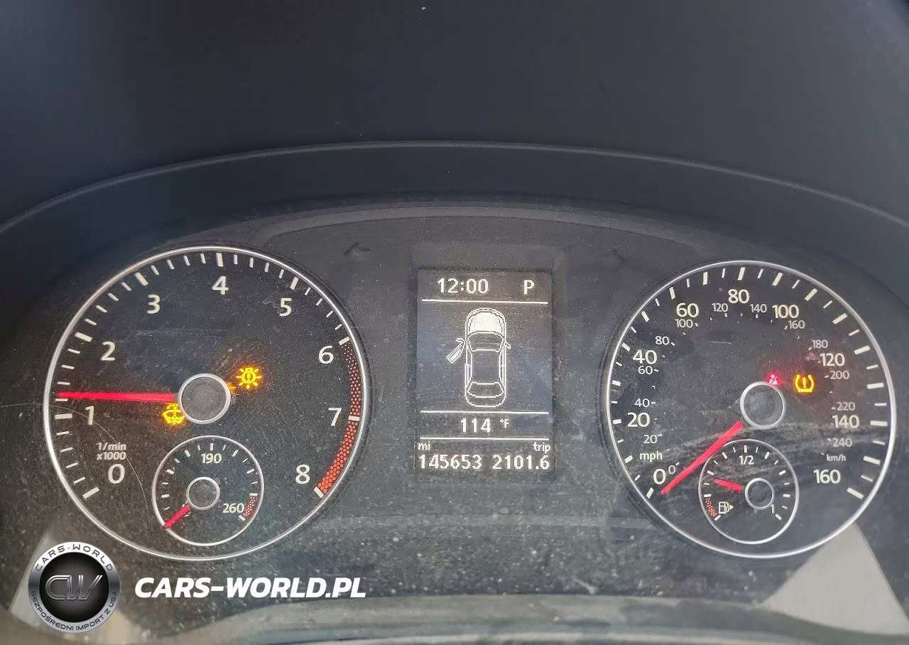2014 Volkswagen Passat Se VIN:1VWBT7A38EC117457 - 9