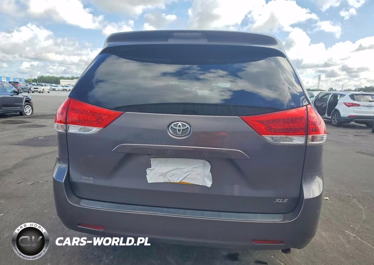 2012 Toyota Sienna Xle 8-Passenger VIN:5TDYK3DC7CS273344 - 6