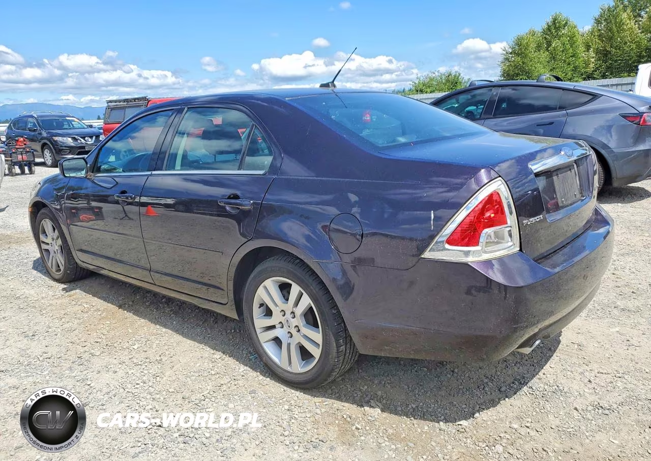 2007 Ford Fusion Sel VIN:3FAHP08187R184681 - 2