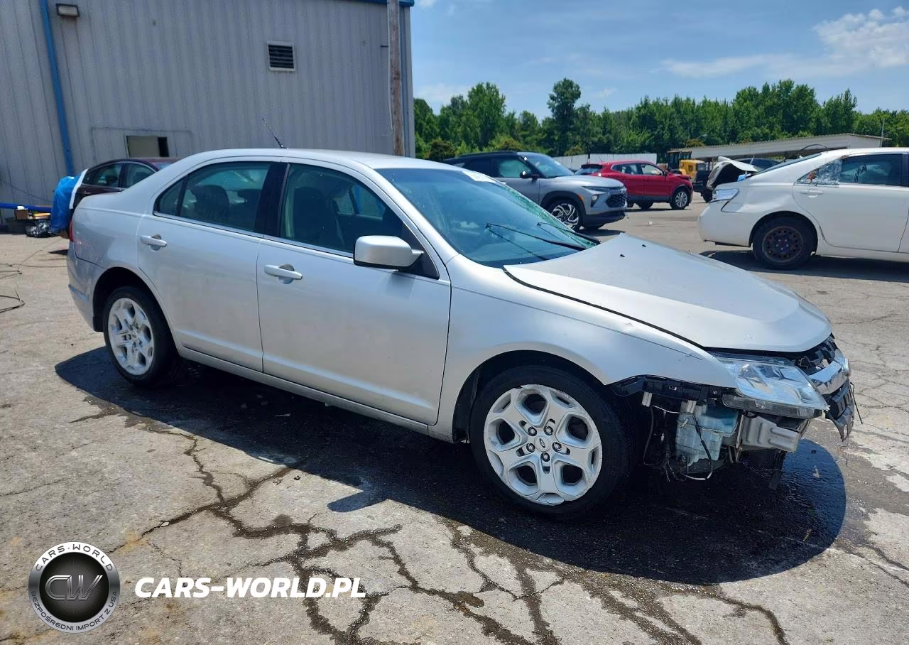 2010 Ford Fusion Se VIN:3FAHP0HA9AR342114 - 4