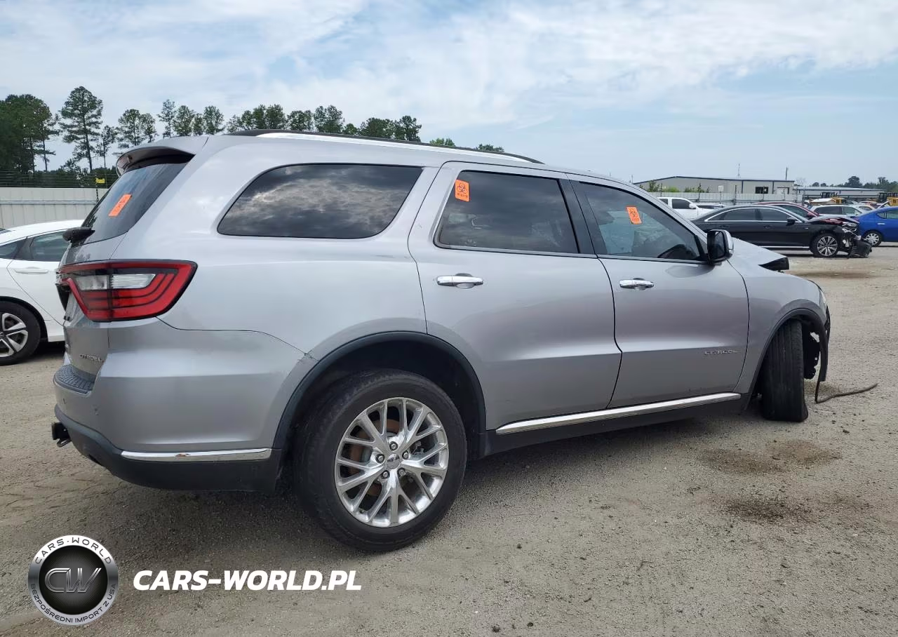 2014 Dodge Durango Citadel VIN:1C4SDHET9EC360601 - 3