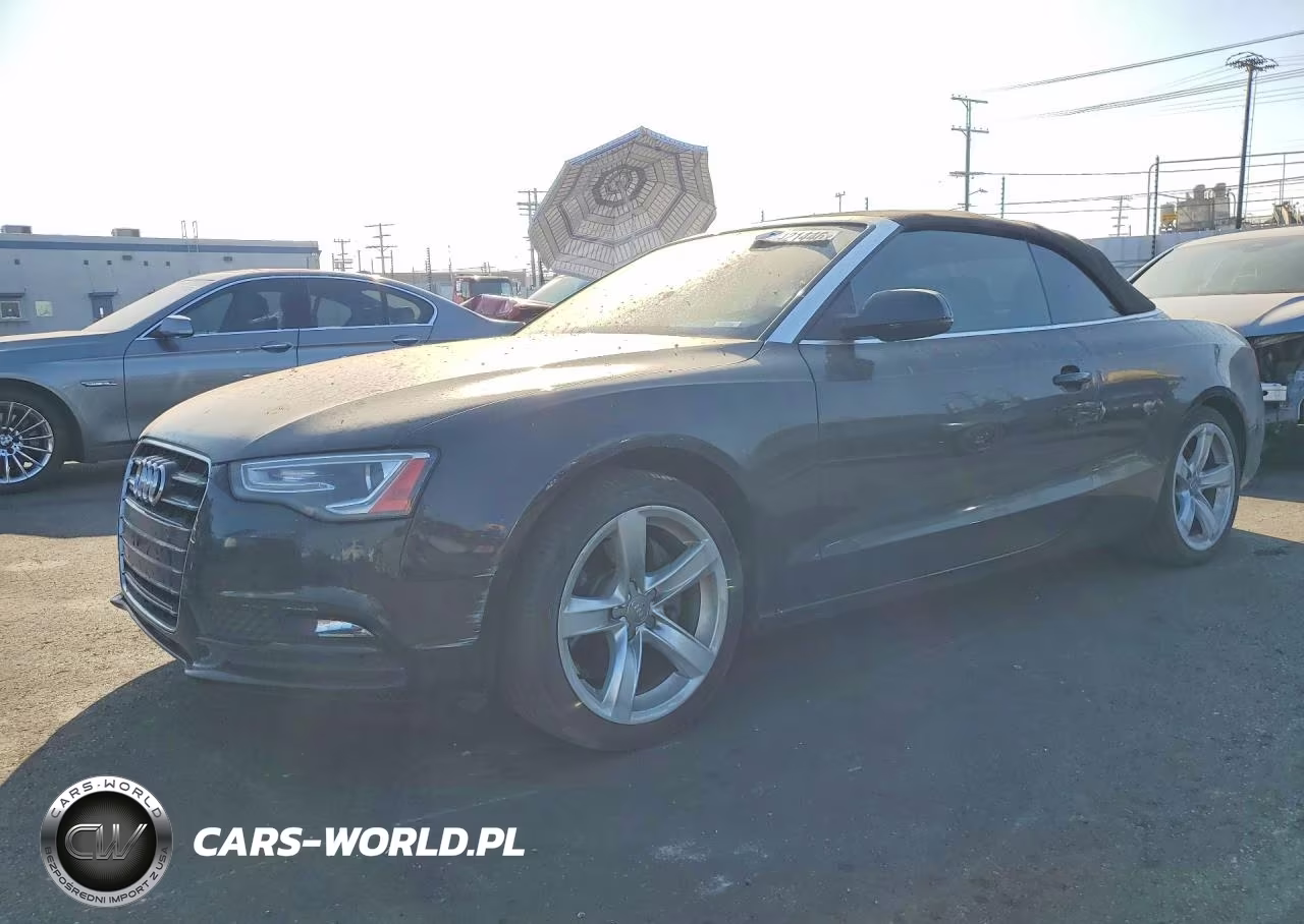 2013 Audi A5 Premium Plus VIN:WAULFAFH6DN007572 - 1