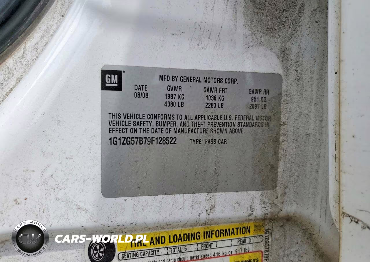 2009 Chevrolet Malibu Ls VIN:1G1ZG57B79F128522 - 12