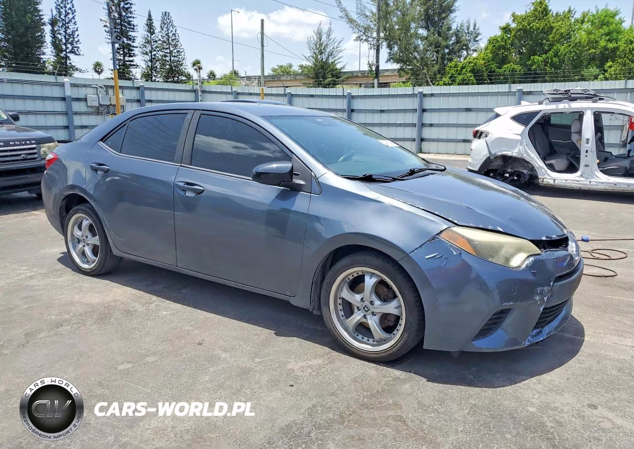 2014 Toyota Corolla Le VIN:2T1BURHE1EC005139 - 4