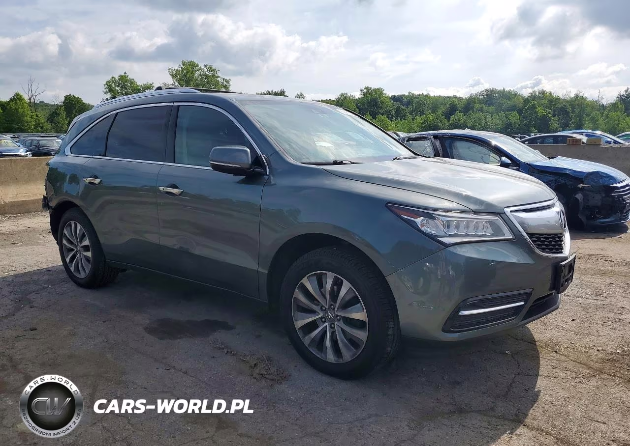 2015 Acura Mdx Technology VIN:5FRYD4H48FB011830 - 4