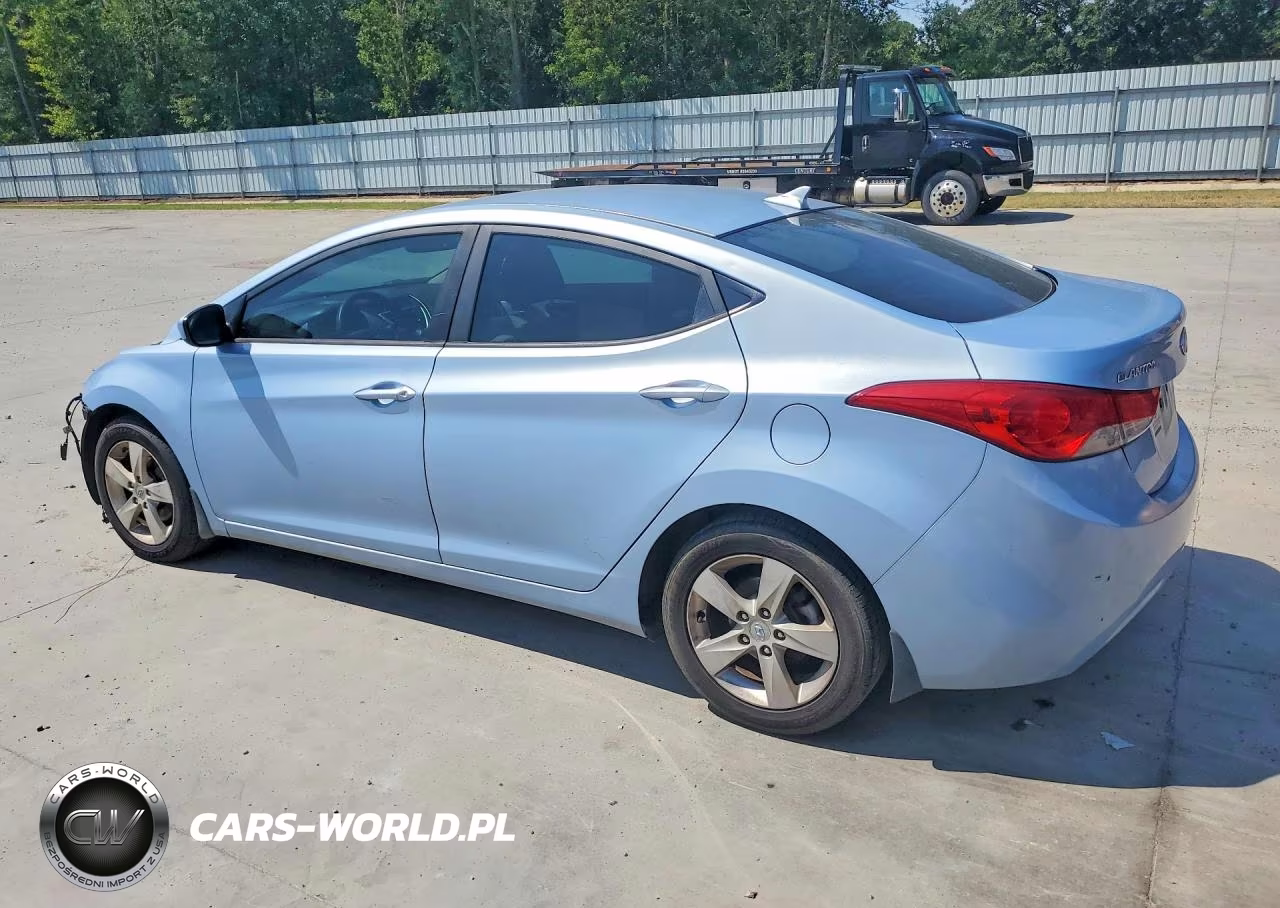 2012 Hyundai Elantra Gls VIN:KMHDH4AE3CU291209 - 2