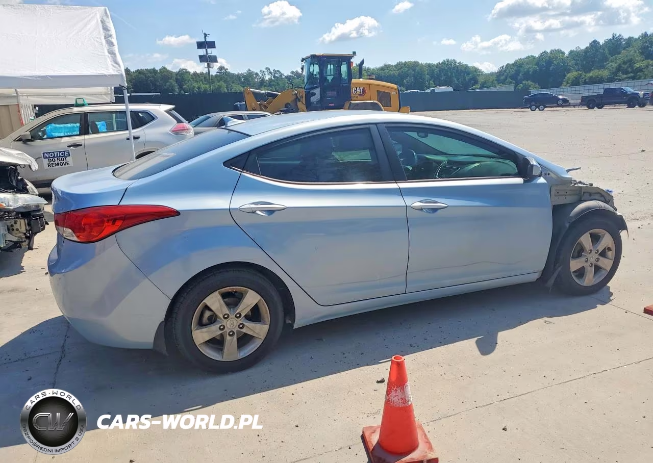 2012 Hyundai Elantra Gls VIN:KMHDH4AE3CU291209 - 3