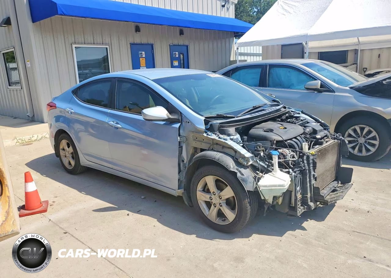 2012 Hyundai Elantra Gls VIN:KMHDH4AE3CU291209 - 4