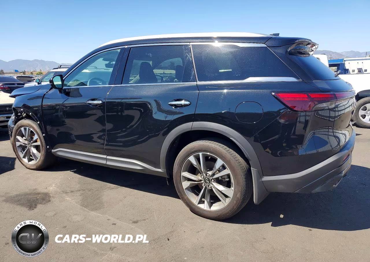 2025 Infiniti Qx60 Luxe VIN:5N1AL1FR6SC355792 - 2