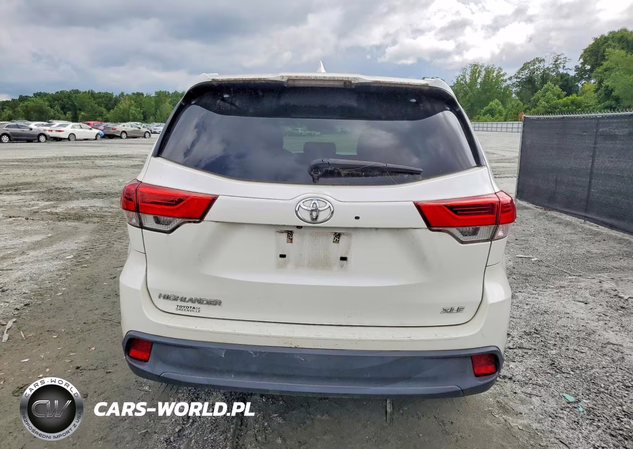 2017 Toyota Highlander Xle VIN:5TDKZRFHXHS508789 - 6