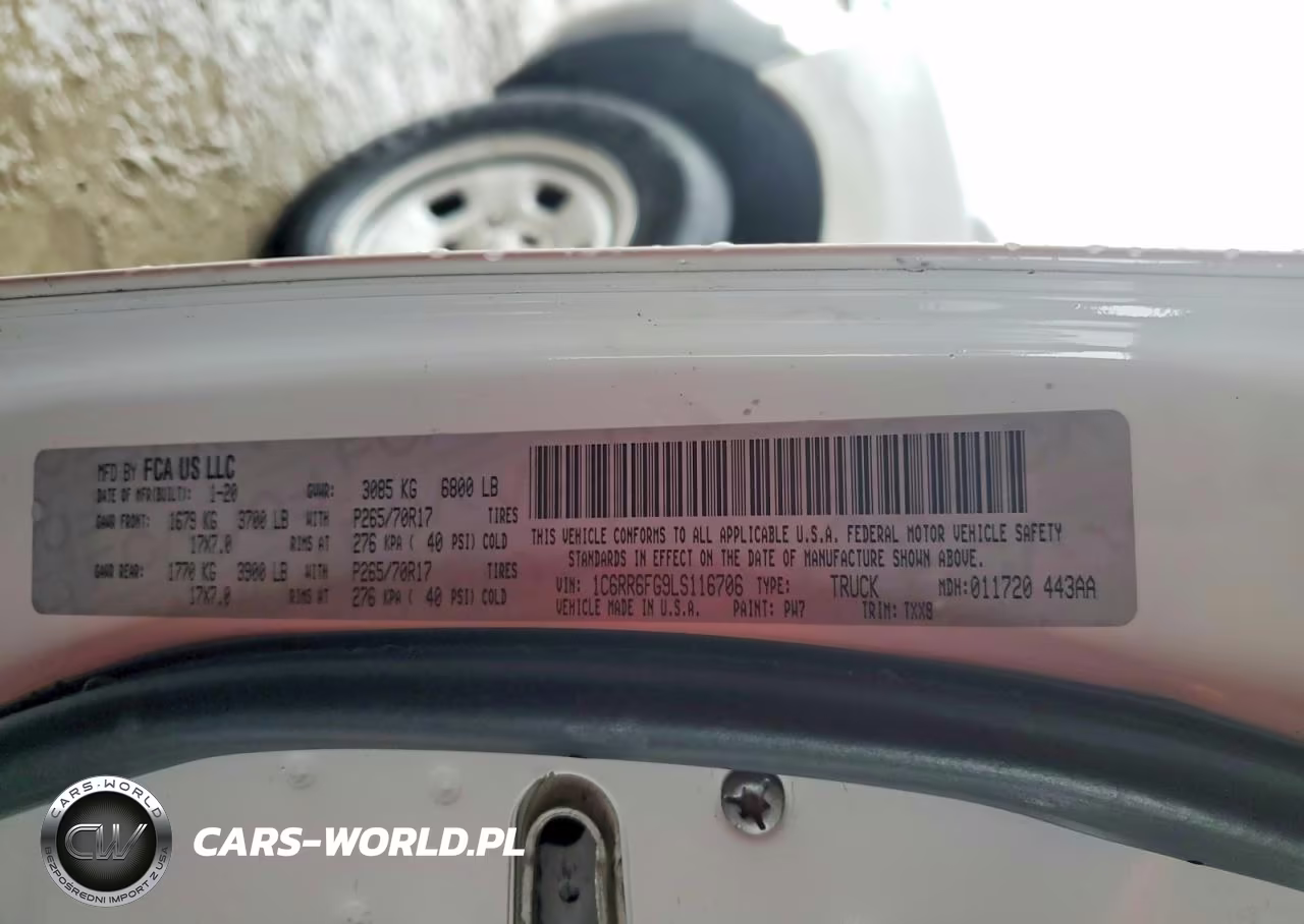 2020 Ram 1500 Classic Tradesman-Express VIN:1C6RR6FG9LS116706 - 12