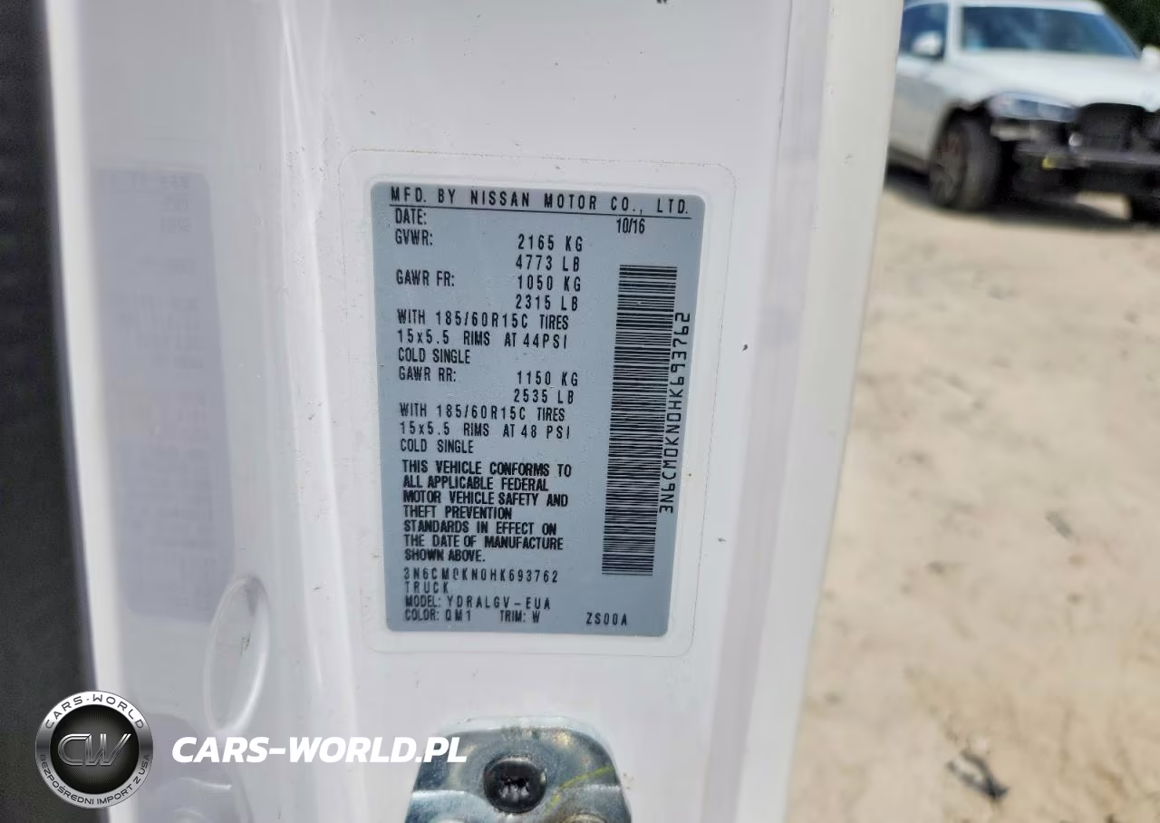 2017 Nissan Nv200 Sv VIN:3N6CM0KN0HK693762 - 13