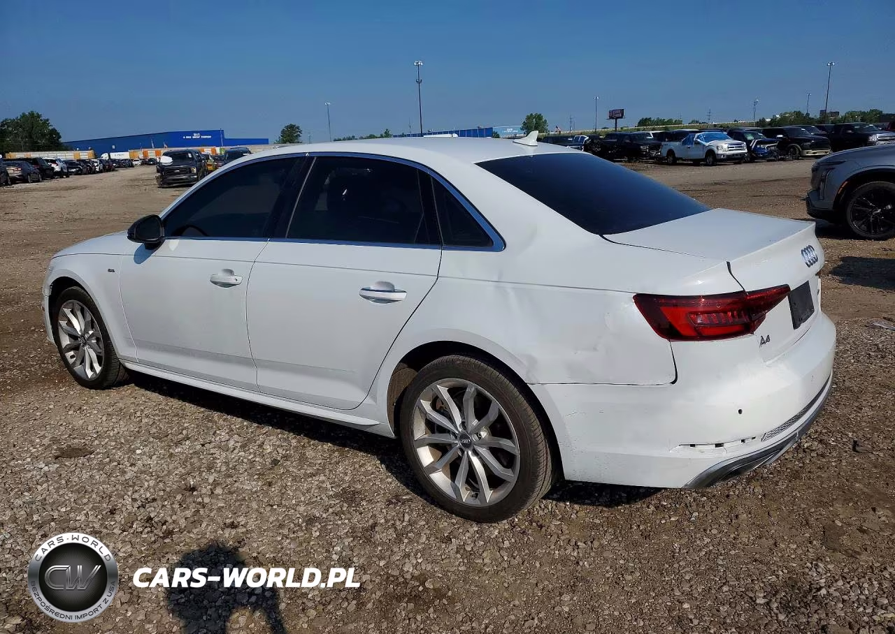 2019 Audi A4 Premium Plus VIN:WAUENAF4XKN001554 - 2