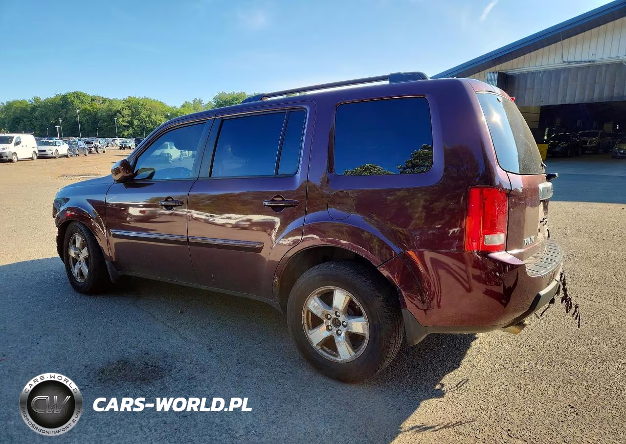 2011 Honda Pilot Exl VIN:5FNYF4H59BB071517 - 2