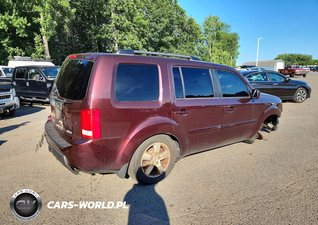 2011 Honda Pilot Exl VIN:5FNYF4H59BB071517 - 3