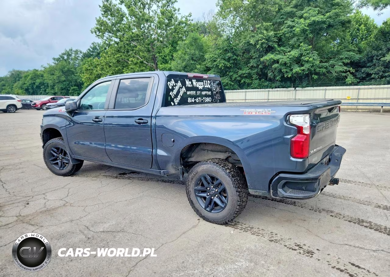 2021 Chevrolet Silverado K1500 Lt Trail Boss VIN:1GCPYFED3MZ393449 - 2