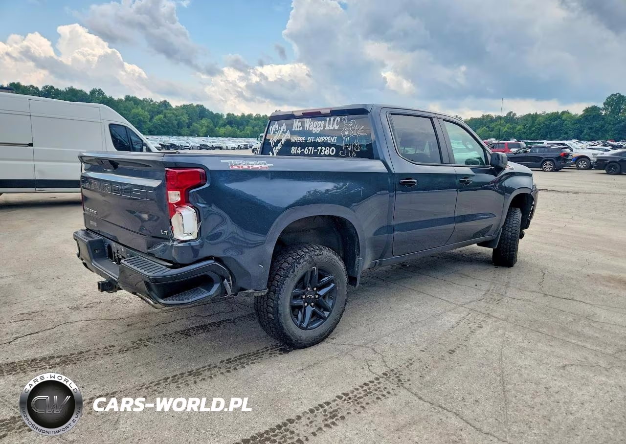 2021 Chevrolet Silverado K1500 Lt Trail Boss VIN:1GCPYFED3MZ393449 - 3
