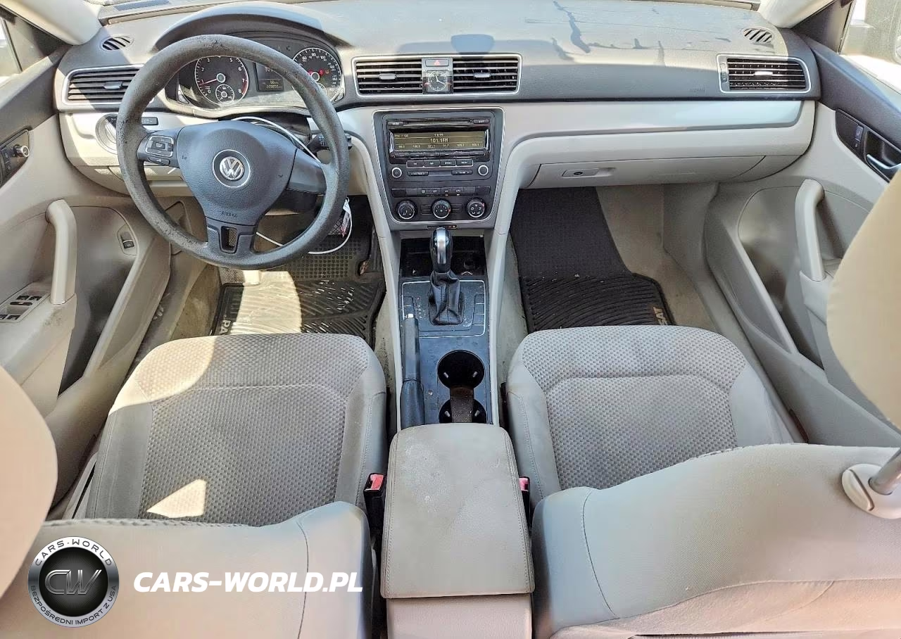 2013 Volkswagen Passat S VIN:1VWAH7A32DC105591 - 8
