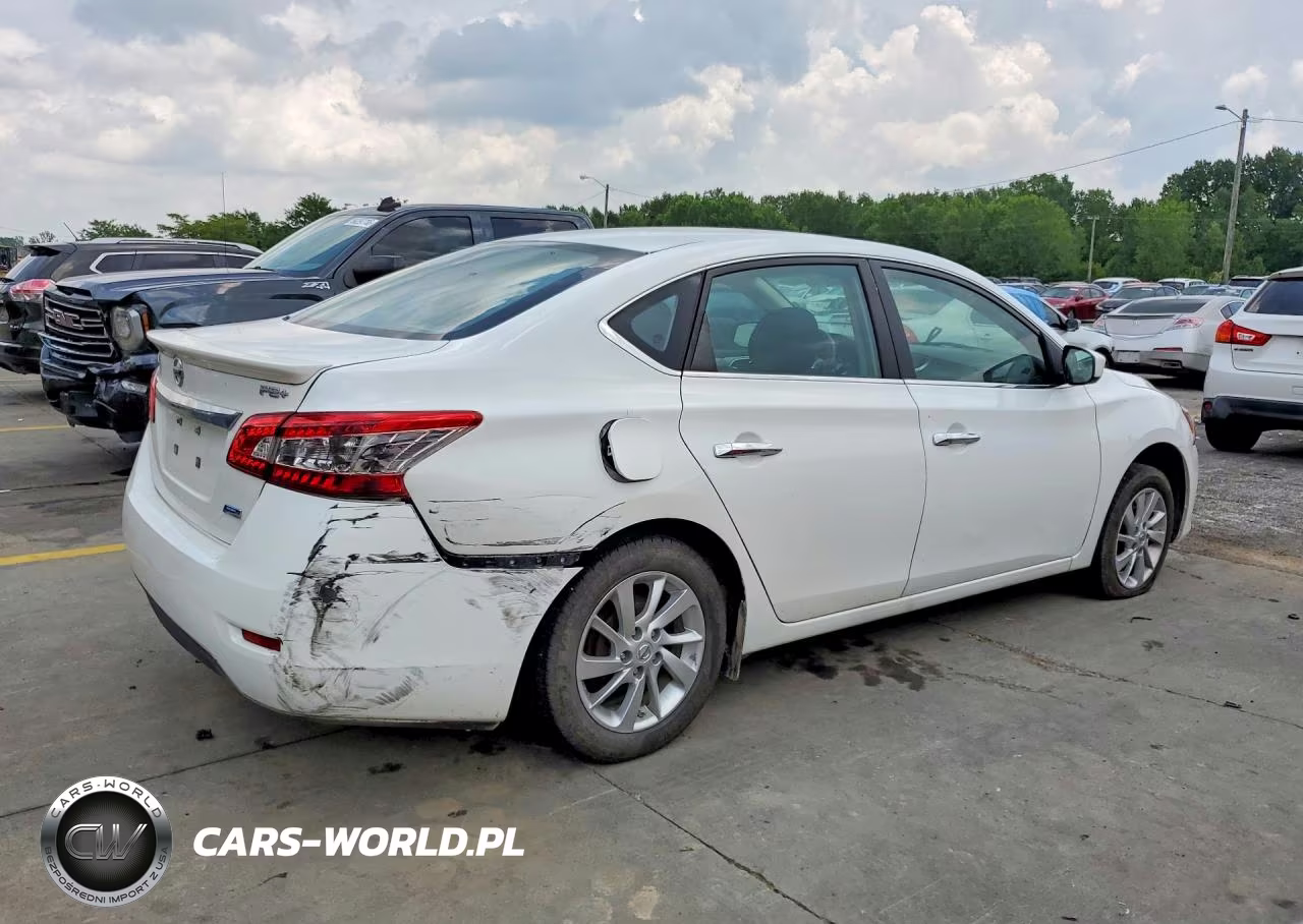 2014 Nissan Sentra Fe+ Sv VIN:3N1AB7AP9EY318718 - 3