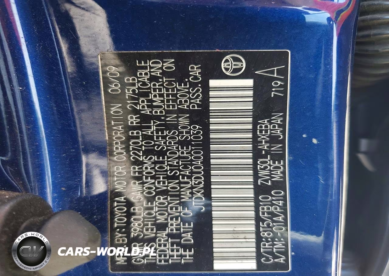 2010 Toyota Prius Ii VIN:JTDKN3DU0A0011039 - 12