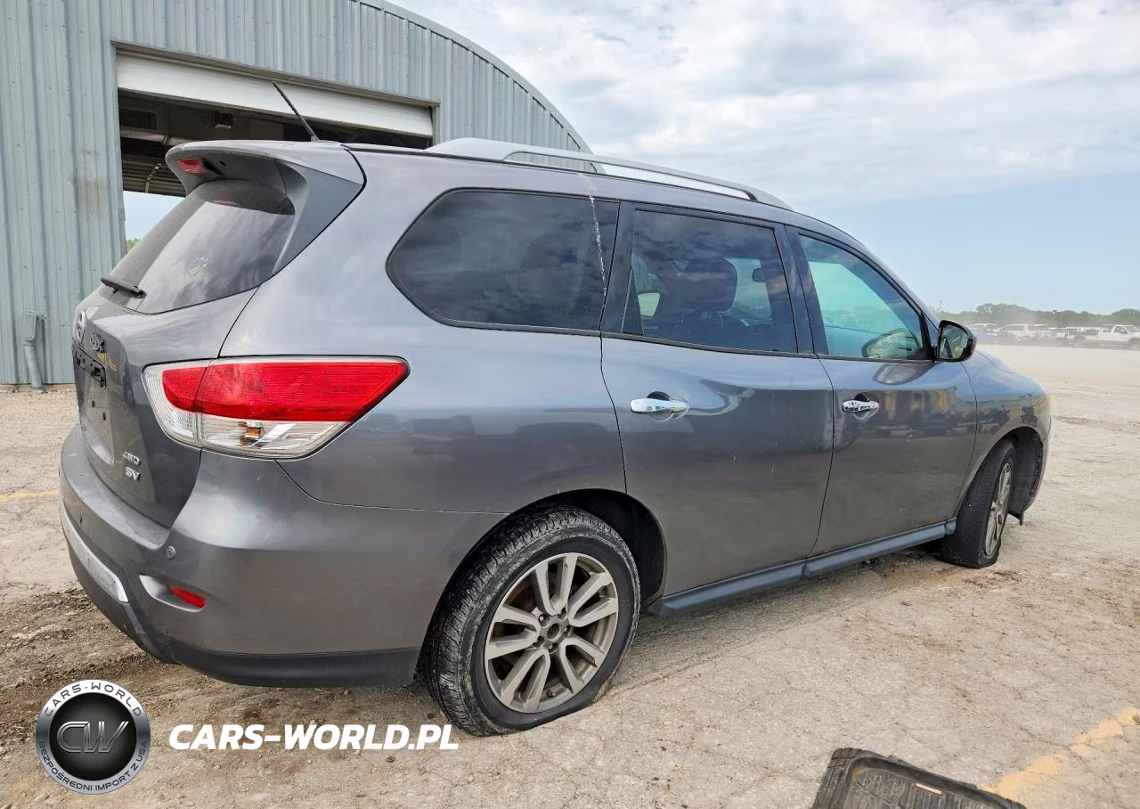 2015 Nissan Pathfinder Sv VIN:5N1AR2MM0FC672422 - 3
