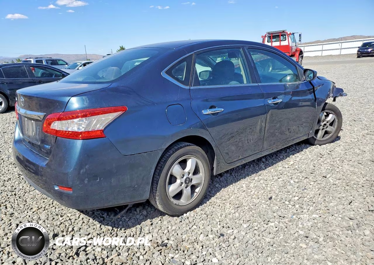 2013 Nissan Sentra S-Sv-Sr-Sl VIN:3N1AB7AP1DL766785 - 3