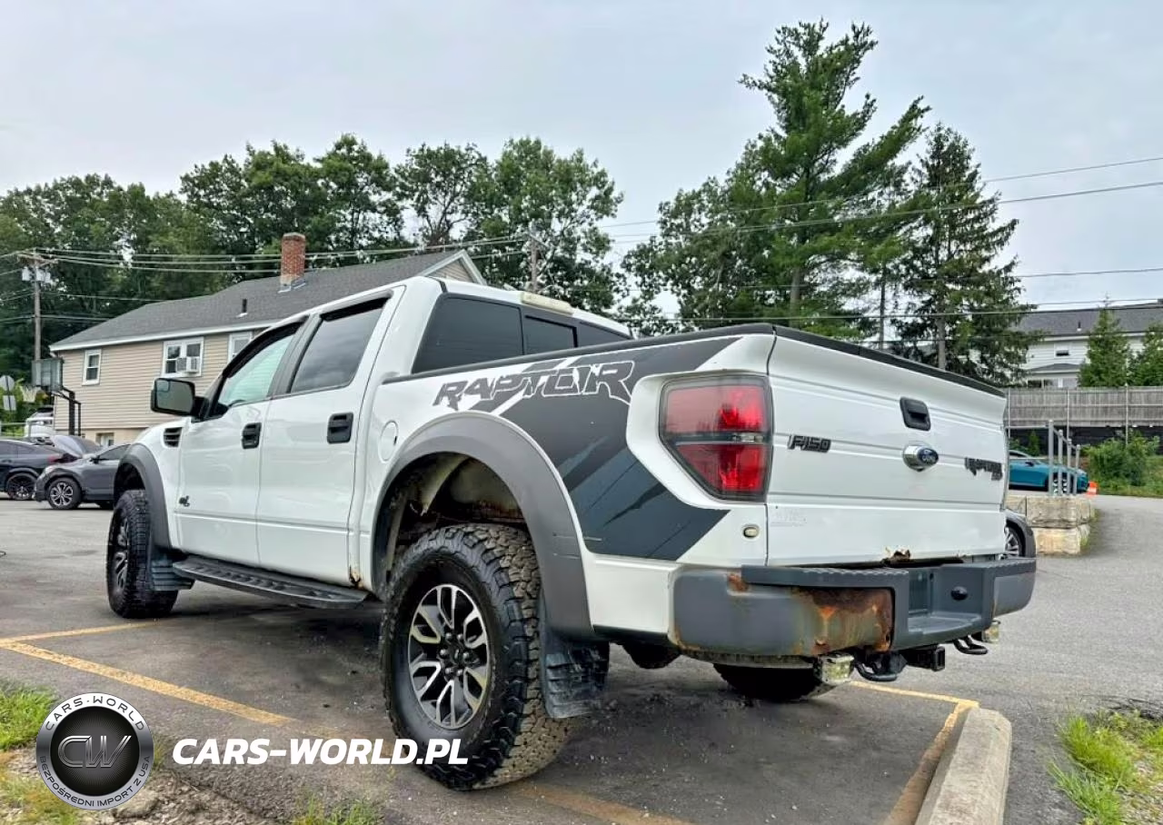 2012 Ford F150 Svt Raptor VIN:1FTFW1R66CFC93216 - 2