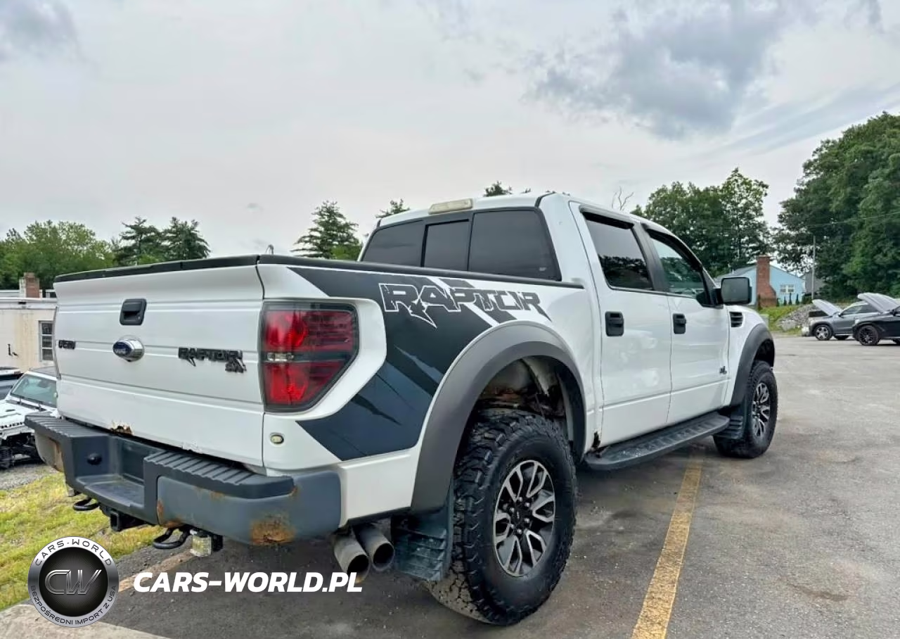 2012 Ford F150 Svt Raptor VIN:1FTFW1R66CFC93216 - 3