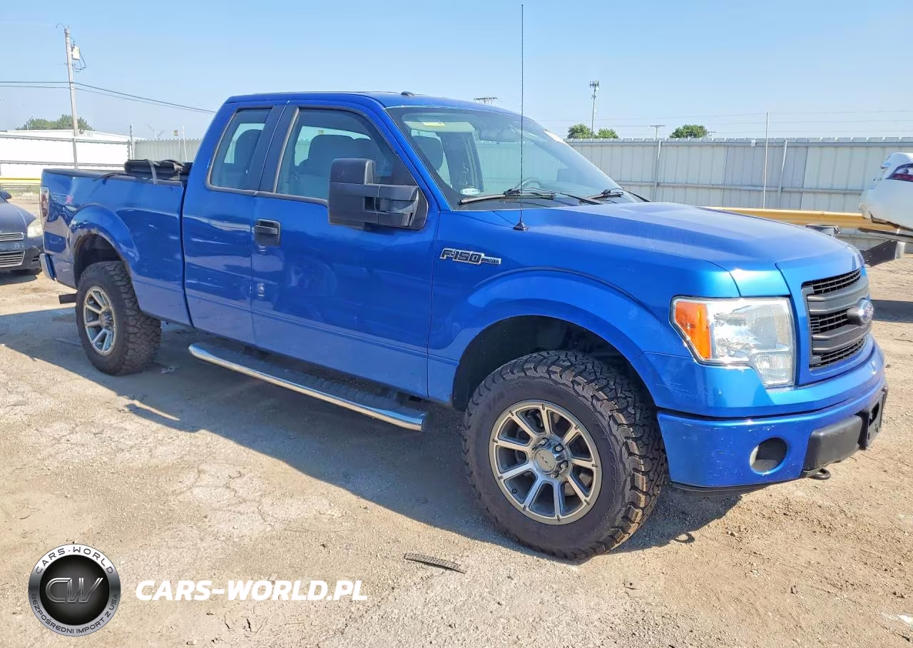 2013 Ford F150 Super Cab VIN:1FTFX1EF5DKE14877 - 4