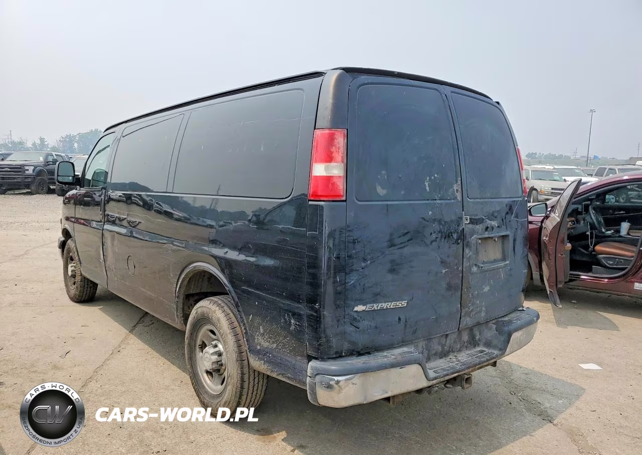 2017 Chevrolet Express 2500 Cargo Delivery Van VIN:1GCWGAFG6H1121850 - 2