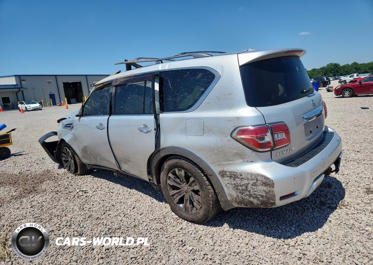 2017 Nissan Armada Platinum VIN:JN8AY2NE8H9705413 - 2