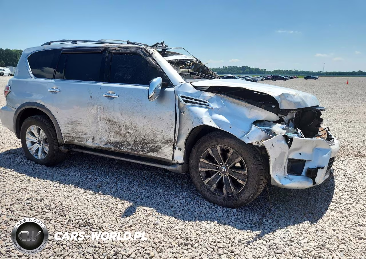 2017 Nissan Armada Platinum VIN:JN8AY2NE8H9705413 - 4