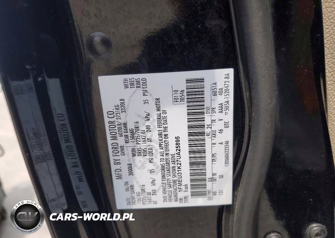 2007 Ford Explorer Sport Trac Xlt VIN:1FMEU31K27UA25895 - 12